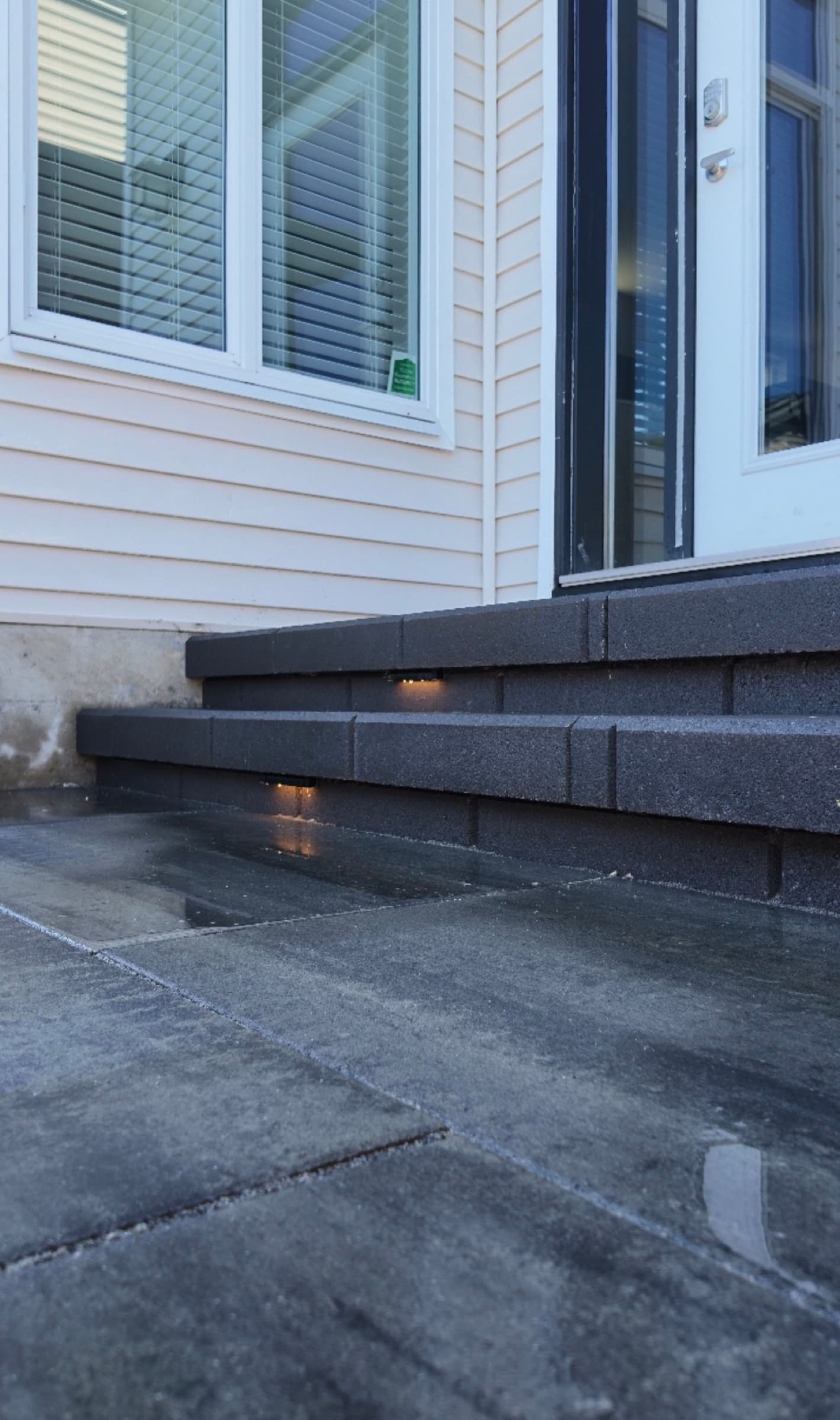 Walkways: recent paver work