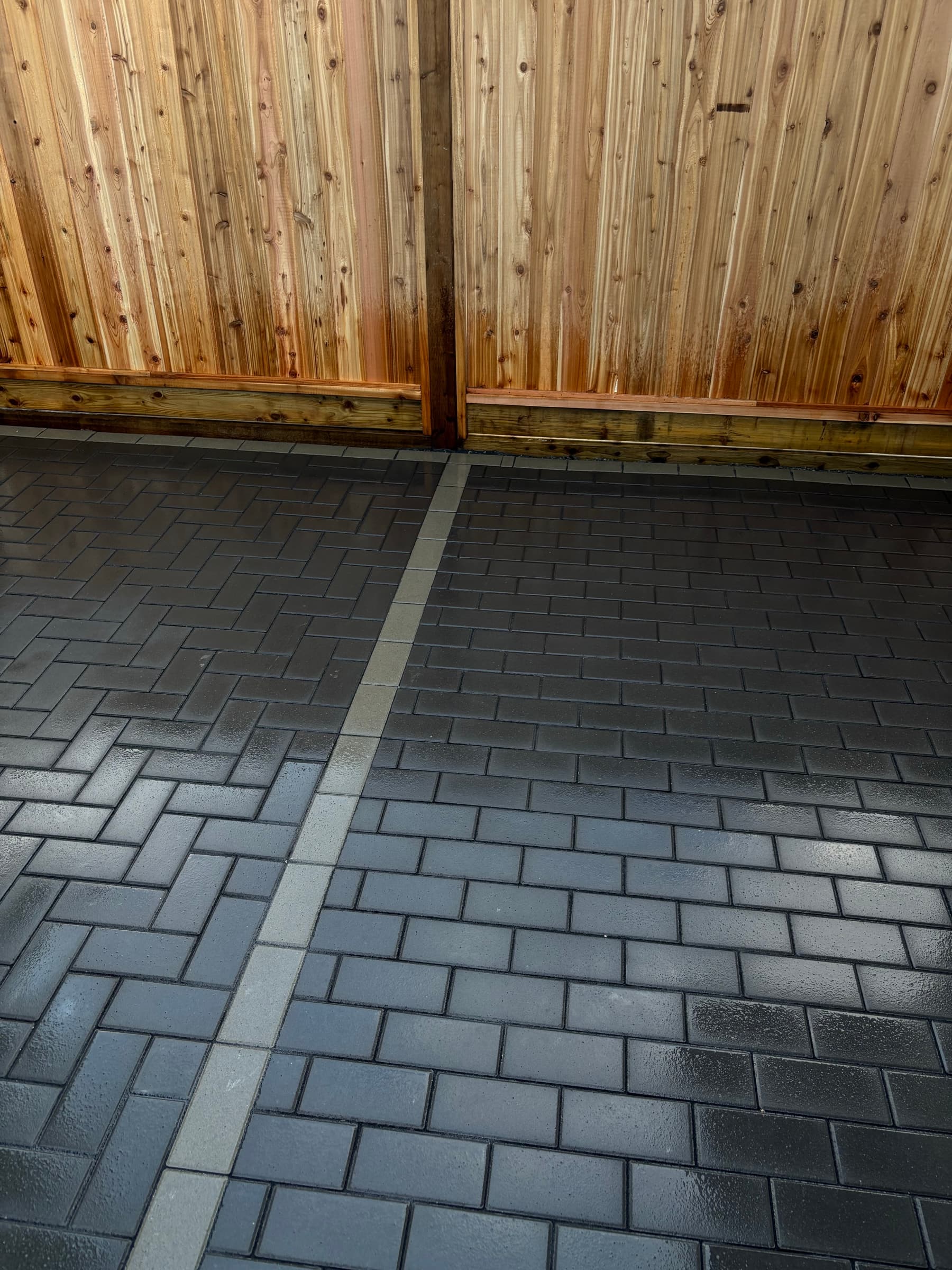 Recent paver work in Richmond